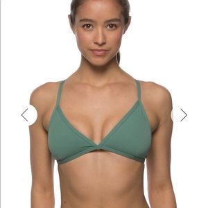 Jolyn Triangle Top Size S - Color Sage